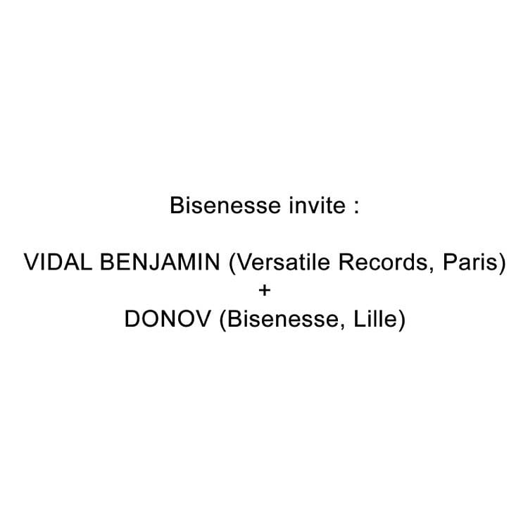 MiniClub#6 samedi 4 juin 2022 avec Vidal Benjamin et Donov,
